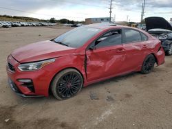 Salvage cars for sale at Colorado Springs, CO auction: 2021 KIA Forte GT