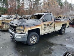 Salvage cars for sale at Exeter, RI auction: 2015 Chevrolet Silverado K2500 Heavy Duty