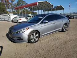 Salvage cars for sale from Copart Harleyville, SC: 2016 Hyundai Sonata Hybrid