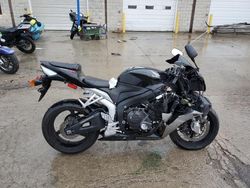 Salvage motorcycles for sale at Woodhaven, MI auction: 2007 Honda CBR600 RR