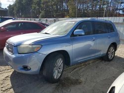 Toyota Highlander salvage cars for sale: 2008 Toyota Highlander Hybrid Limited