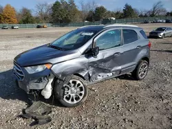 2019 Ford Ecosport Titanium en venta en Madisonville, TN