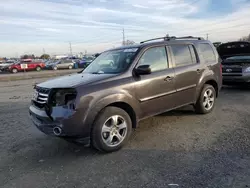 Salvage cars for sale at Eugene, OR auction: 2012 Honda Pilot EXL