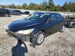 Salvage cars for sale at Memphis, TN auction: 2015 Toyota Camry LE