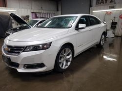 Chevrolet salvage cars for sale: 2016 Chevrolet Impala LT