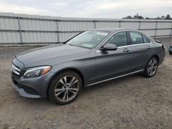 Carros salvage a la venta en subasta: 2017 Mercedes-Benz C 300 4matic