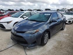 Salvage cars for sale at Arcadia, FL auction: 2018 Toyota Corolla L