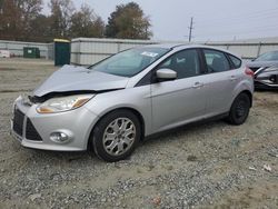 Salvage cars for sale at Mebane, NC auction: 2012 Ford Focus SE