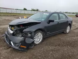 Salvage cars for sale at Houston, TX auction: 2010 Ford Fusion Hybrid