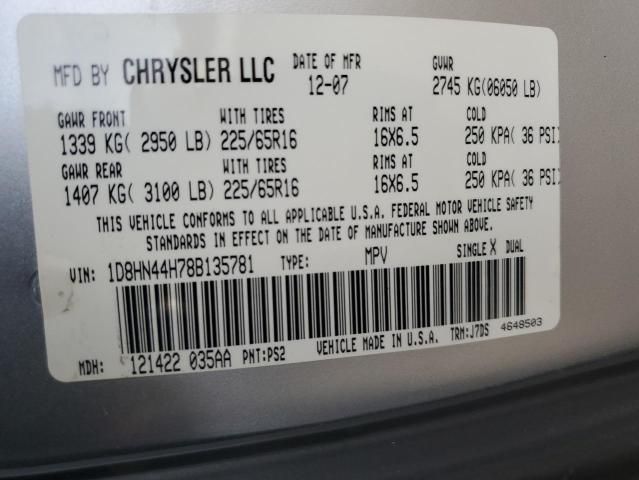 2008 Dodge Grand Caravan SE