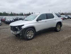 Chevrolet salvage cars for sale: 2019 Chevrolet Traverse LS