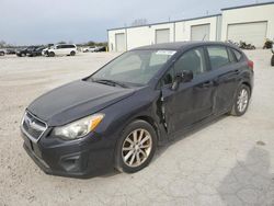 2013 Subaru Impreza Premium en venta en Kansas City, KS