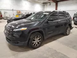 Jeep salvage cars for sale: 2014 Jeep Cherokee Latitude