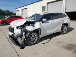 Salvage cars for sale from Copart Gaston, SC: 2022 Toyota Highlander Limited