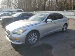 Salvage cars for sale from Copart Glassboro, NJ: 2014 Infiniti Q50 Base