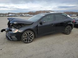 Salvage cars for sale at Assonet, MA auction: 2017 Volvo S60 Dynamic