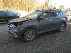 Salvage cars for sale at Center Rutland, VT auction: 2016 Toyota Rav4 HV Limited