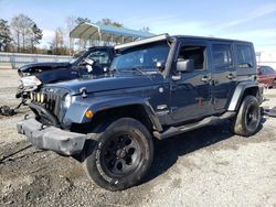 Jeep Wrangler salvage cars for sale: 2007 Jeep Wrangler Sahara