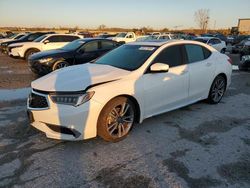 Salvage cars for sale at Kansas City, KS auction: 2020 Acura TLX Technology