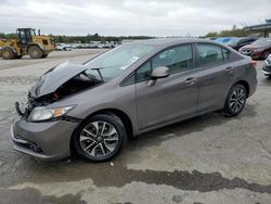 Salvage cars for sale at Memphis, TN auction: 2013 Honda Civic EXL