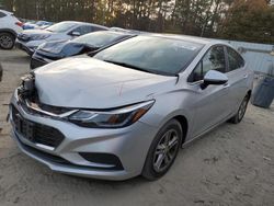 Salvage cars for sale at Seaford, DE auction: 2017 Chevrolet Cruze LT