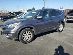 Salvage cars for sale at Wilmington, CA auction: 2015 Honda CR-V EXL