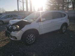 Salvage cars for sale at Windsor, NJ auction: 2015 Honda CR-V EXL