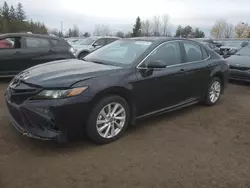 Salvage cars for sale at Bowmanville, ON auction: 2023 Toyota Camry SE Night Shade