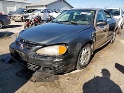 Salvage cars for sale at Pekin, IL auction: 2004 Pontiac Grand AM SE1