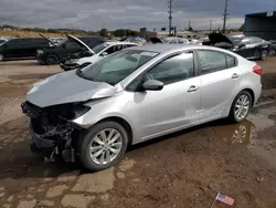 KIA salvage cars for sale: 2015 KIA Forte LX