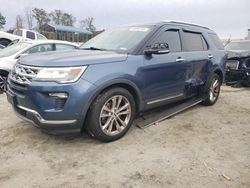 Ford Explorer salvage cars for sale: 2018 Ford Explorer Limited