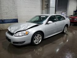 Chevrolet salvage cars for sale: 2011 Chevrolet Impala LT