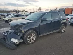 Chevrolet Vehiculos salvage en venta: 2016 Chevrolet Equinox LT