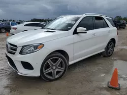 Mercedes-Benz gle-Class salvage cars for sale: 2016 Mercedes-Benz GLE 350