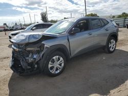 Salvage cars for sale at Miami, FL auction: 2024 Chevrolet Trax LS