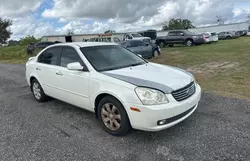 KIA salvage cars for sale: 2008 KIA Optima LX