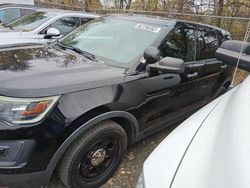 Ford salvage cars for sale: 2017 Ford Explorer Police Interceptor