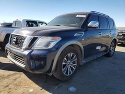 Salvage cars for sale at Albuquerque, NM auction: 2020 Nissan Armada SV