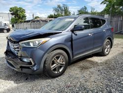 Salvage cars for sale from Copart Opa Locka, FL: 2017 Hyundai Santa FE Sport