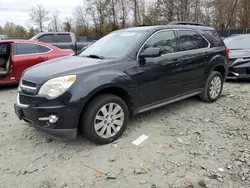 Vehiculos salvage en venta de Copart Waldorf, MD: 2010 Chevrolet Equinox LT