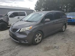 Toyota salvage cars for sale: 2013 Toyota Sienna LE