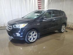 Ford salvage cars for sale: 2017 Ford Escape Titanium