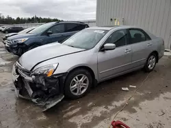 Honda salvage cars for sale: 2007 Honda Accord EX