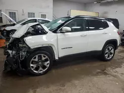 2020 Jeep Compass Limited en venta en Davison, MI