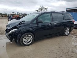 Salvage cars for sale at Riverview, FL auction: 2015 Toyota Sienna XLE