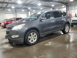 Chevrolet salvage cars for sale: 2012 Chevrolet Traverse LT