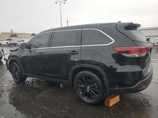 2019 Toyota Highlander SE