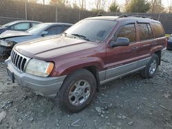 Salvage cars for sale at Waldorf, MD auction: 2000 Jeep Grand Cherokee Laredo