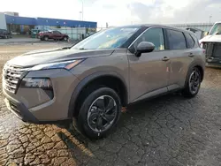 Salvage cars for sale at Woodhaven, MI auction: 2025 Nissan Rogue SV