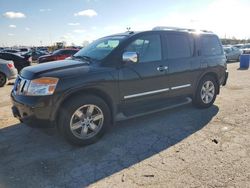 Salvage cars for sale at Indianapolis, IN auction: 2011 Nissan Armada Platinum